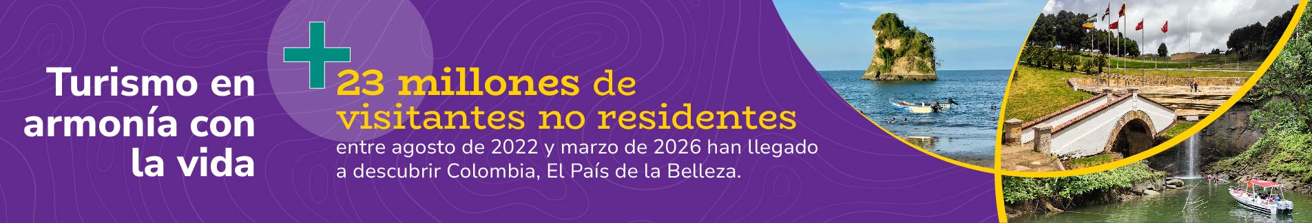 26 millones de visitantes no residentes